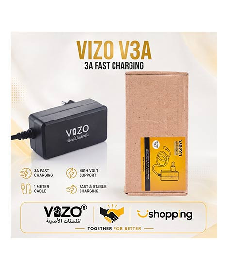 iShopping - Vizo V3A Fast Charger - Black