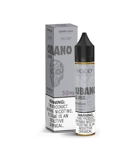 iShopping - VGOD Saltnic Cubano Silver Pod Flavour 50mg