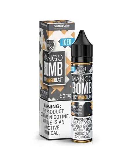 iShopping - VGOD Saltnic Mango Bomb Juicy Mango Blast Iced Pod Flavour 50mg