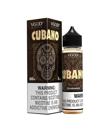 iShopping - VGOD Cubano Brown E-Liquid 3mg Vape Flavour 60ml