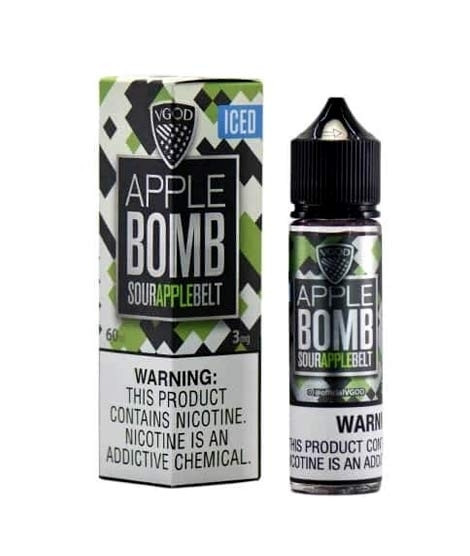iShopping - Vgod Iced Apple Bomb 3mg Vape Flavour 60ml