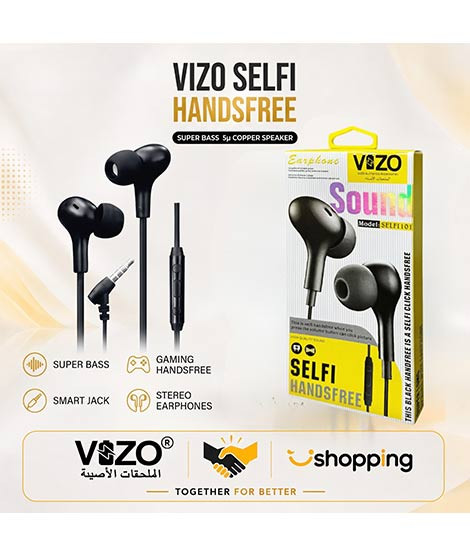iShopping - Vizo Selfi Gaming Handsfree - Black