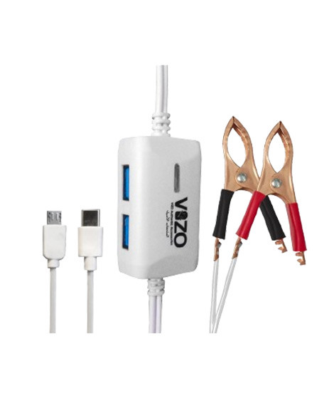 iShopping - Vizo V2000 Clamp USB Charger - White