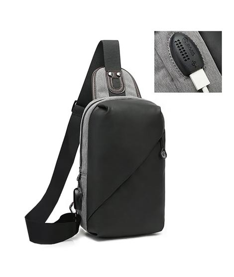 iShopping - Poso Cross Body Bag With USB Charging Port (PS-312s)