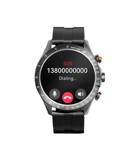 iShopping - Haylou Solar Pro Bluetooth Calling Smart Watch Silver