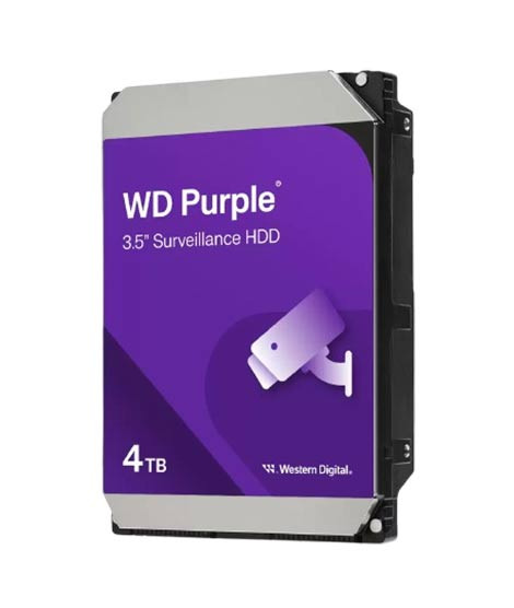 iShopping - Western Digital 4TB SATA WD Purple Surveillance Internal Hard Drive 3.5" (WD43PURZ)