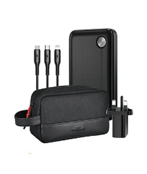 iShopping - Wiwu 4 in 1 Tech Travel Combo Black