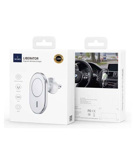 iShopping - Wiwu Liberator Magnetic 15W Wireless Car Charger (CH306)