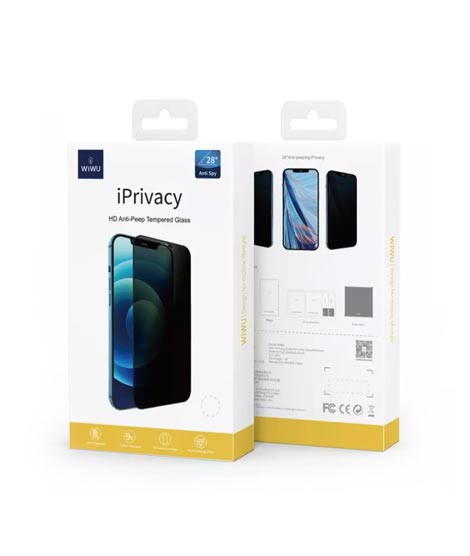 iShopping - Wiwu iPrivacy HD Anti Peep Tempered Glass For iPhone 11 Pro Max