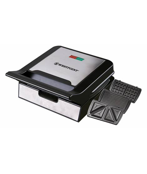 iShopping - Westpoint Deluxe 3-In-1 Sandwich Maker (WF-6293)