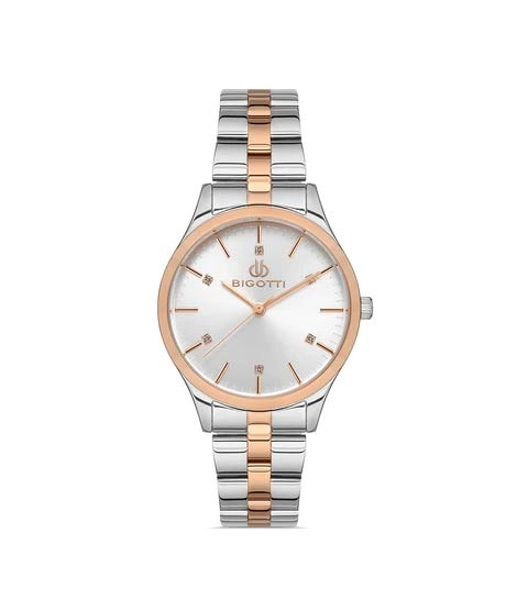 iShopping - Bigotti Stainless steel Men's Watch Two Tone (BG.1.10316-5)