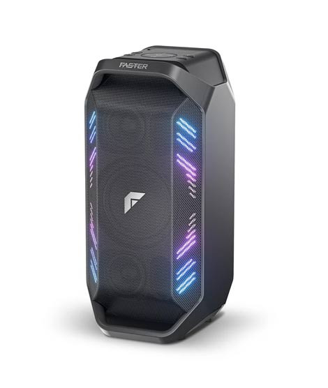 iShopping - Faster Bashbeats X450 Bluetooth Speaker Black