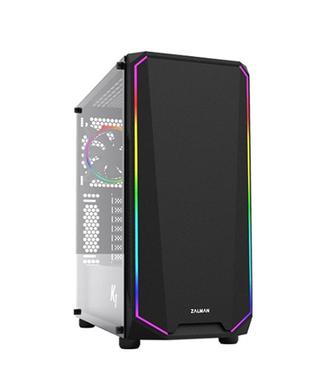 iShopping - Zalman K1 Rev B ATX Mid Tower PC Case Black