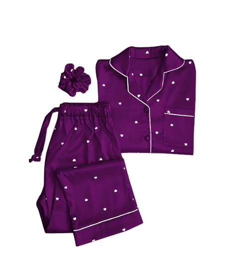 iShopping - ZamZam Silk Night Suit For Women (AC-127)
