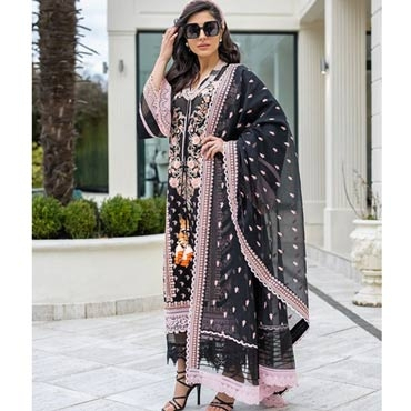 iShopping - Sobia Nazir Luxury Lawn 2021 3 Piece Unstitched Suit (L-9A)