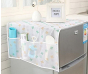 iShopping - G-Mart Printed 6 Pocket Refrigerator Dust Cover Storage Bag