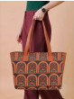 iShopping - HBH Uni Canvas Tote Persian Brown