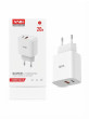 iShopping - H69 Fast PD 20W Dual Port Adapter with Cable