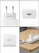 iShopping - SuperVOOC Fast Charger Adapter with USB-A Port & Type-C Cable
