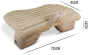 iShopping - G-Mart Universal Car Air Mattress Travel Bed Inflatable Beige