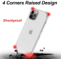 iShopping - MISC Anti Shock Transparent Silicone Back Cover For iPhone 12 Pro Max