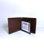iShopping - Desire Fashion Cow Leather Wallet For Men Brown