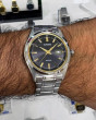 iShopping - Casio Classic Stainless Steel Watch For Men Black & Gold (MTP-B180D-1A2)