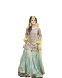iShopping - Zr Collection Heavy Embroidered 3pcs Dori Work Collection For Women 