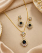 iShopping - House Of Nar Noir Eclat Locket Set Black & Gold Elegance