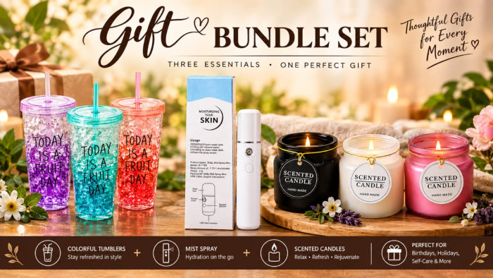 iShopping - Three Essentials Bundle Gift Set For Women