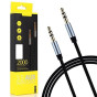 iShopping - Remax 3.5 Aux Audio Cable - Black (RL-L200)