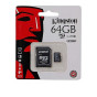 iShopping - Kingston 64GB UHS-1 Class 10 MicroSDXC Memory Card