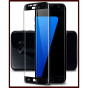 iShopping - MISC 3D Glass Screen Protector For Galaxy S7 Edge Black
