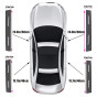 iShopping - Ferozi Traders Sports Car Door Anti Stepping Protection Stickers Pack Of 4