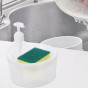 iShopping - Liquid Soap Dispenser With Pump & Sponge