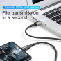 iShopping - KUULAA 65W Type-C Fast Charging Cable Black