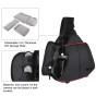 iShopping - PULUZ Triangle Style SLR Camera Bag Sling Waterproof Backpack Black