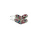 iShopping - Wish Heart Design Metal Hair Clip For Girls 1Pcs (0041)