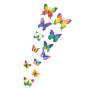 iShopping - Baba Boota 3D Butterfly Wall Stickers 12 pcs Multi Colors