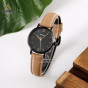 iShopping - Casio Black Dial Leather Strap Watch For Women (LTP-VT02BL-1A)