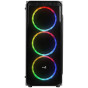 iShopping - AeroCool SI-5200 RGB Acrylic Panel Mid-Tower Gaming Case Black