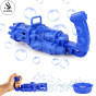 iShopping - Alsimba Bubble Machine Toy Gun Electric 8‑Hole Blue (AS‑0027)