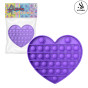 iShopping - Alsimba Push Popit Bubble Silicone Toy for Kids Heart Shape Purple (AS-0034)