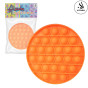 iShopping - Alsimba Push Popit Bubble Silicone Toy Circle Orange (AS-0036)