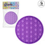 iShopping - Alsimba Push Popit Bubble Silicone Toy for Kids Circle Purple (AS-0037)