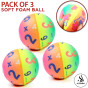 iShopping - Alsimba Digital Numbers Rainbow Soft Foam Balls for Kids Pack of 3 (AS-0061)