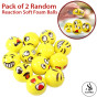iShopping - Alsimba Soft Foam Reaction Emoji Balls for Kids Pack of 2 (AS-0062)