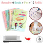 iShopping - Alsimba Educational 4 in 1 Reusable Montessori Magic Book for Kids (AS-0067)