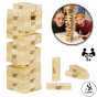 iShopping - Alsimba Wooden Jenga Tower Game for Family and Kids Fun (AS-0068)