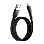 iShopping - Ronin Bolt iPhone Cable Black (R-2070)